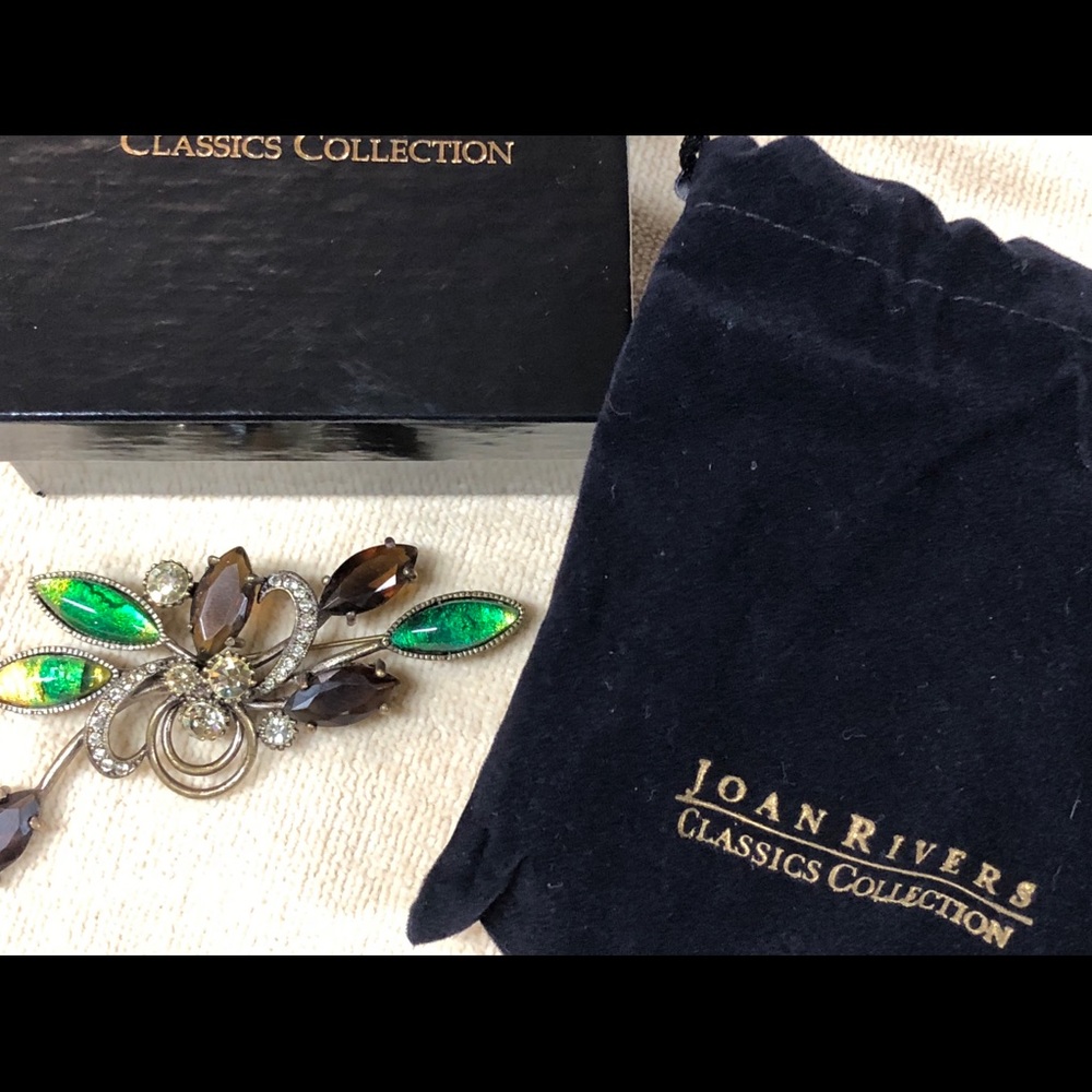 Joan Rivers Classics Collection Antiqued Pin - Picture 2 of 4